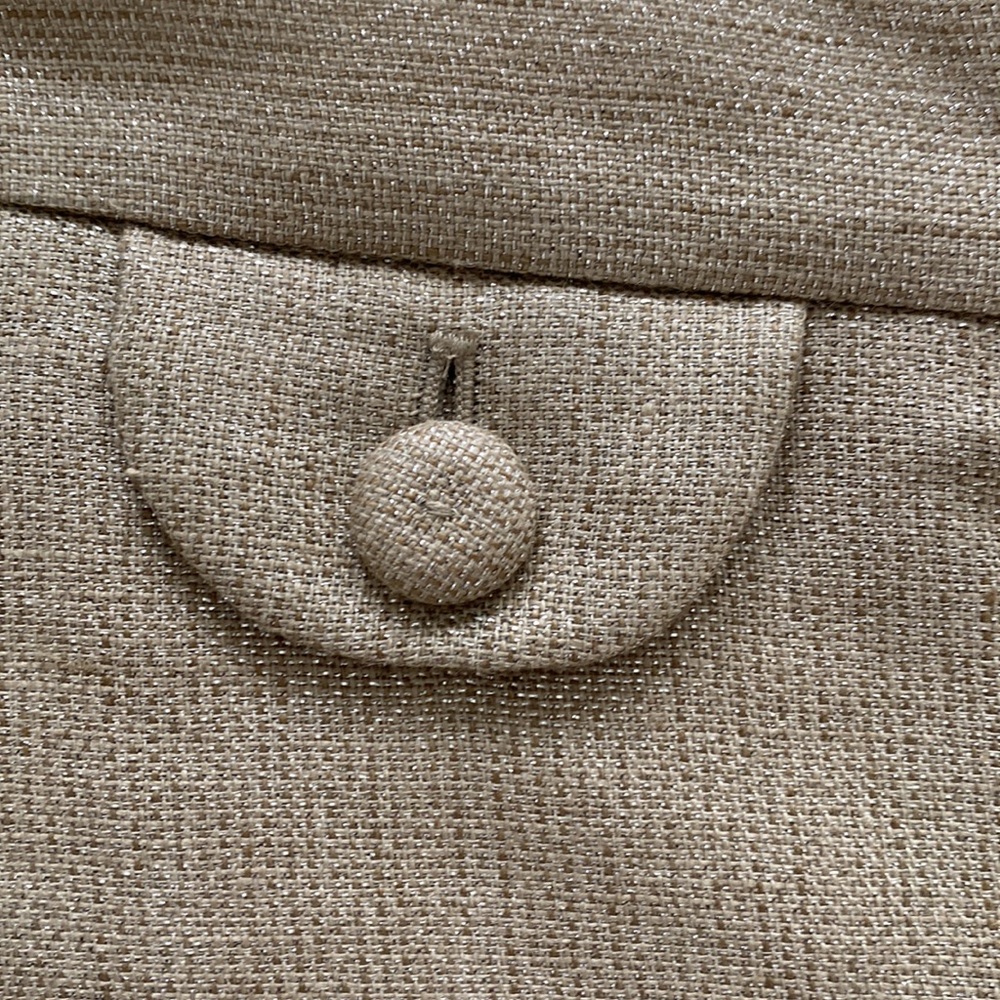 JCrew metallic linen shorts - Picture 2 of 10